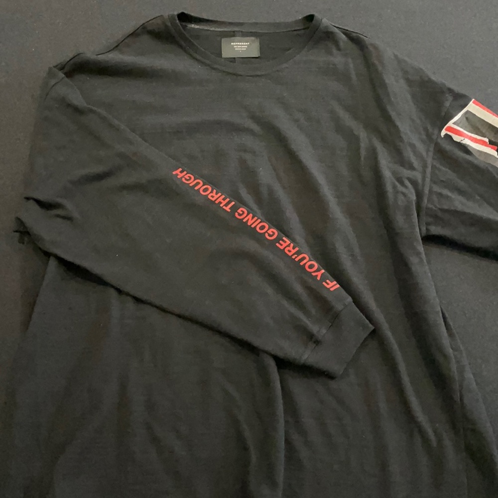 Represent made in Britain long T shirt